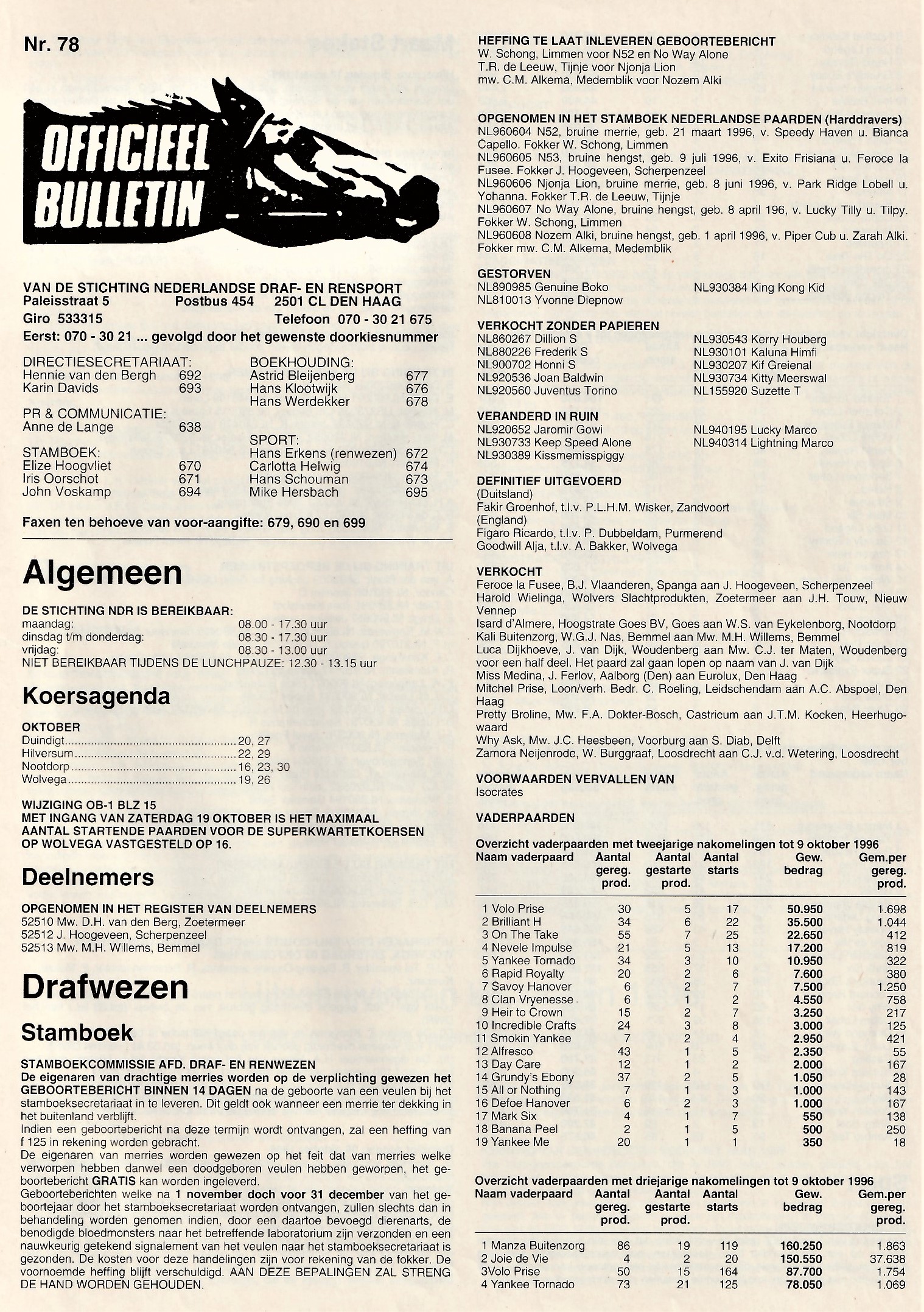 10 Okt Officieel Bulletin 78 1.jpg